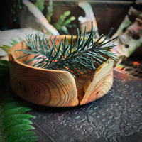 Western Hemlock Natural Edge Dish