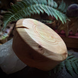 Western Hemlock Natural Edge Dish