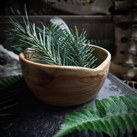 Western Hemlock Offering Bowl