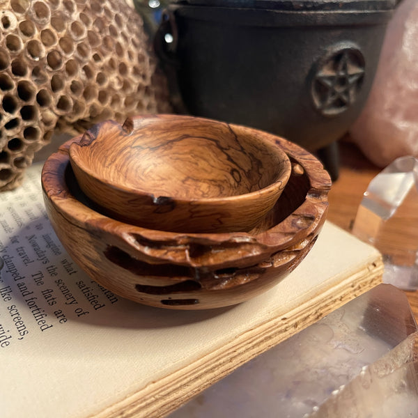 Cork Oak Altar Bowls - Set of 2